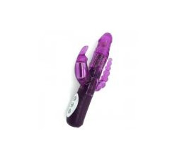 Tri Me Triple Stimulation Vibrator--Purple